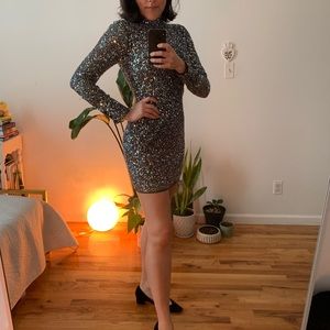 sequin dress